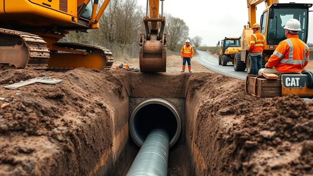 Pipe Ramming in Gravesend | Driving Pipes Under Roads, Walls & Buildings